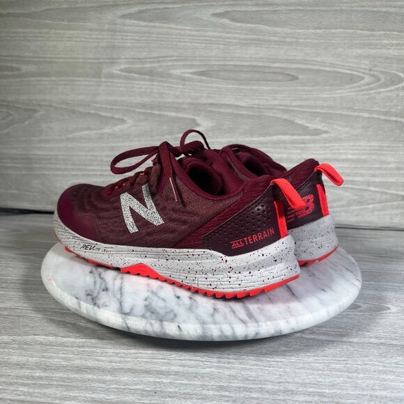New Balance Nitrel V3 Womens 6 Running Shoes Maroon Athletic Hiking All Terrain - Picture 6 of 16